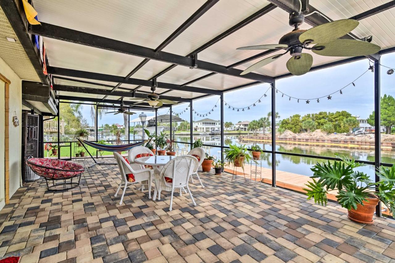 Waterfront Hernando Beach Home With 40-Foot Dock! Exterior photo