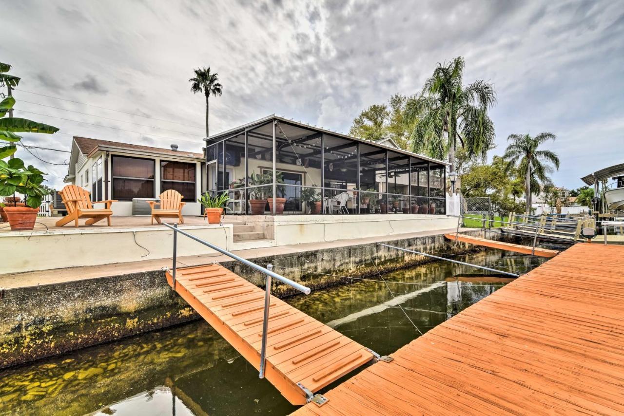 Waterfront Hernando Beach Home With 40-Foot Dock! Exterior photo